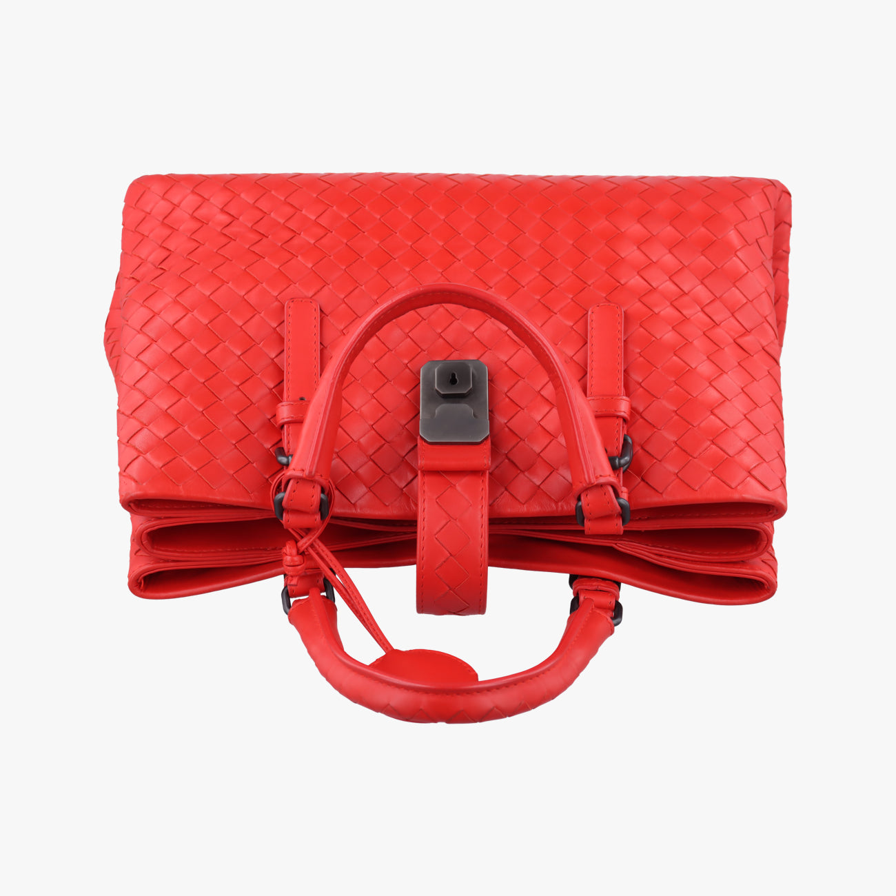 Roma IntrecciatoRedlambskinB05515147Sローマ イントレチャートレッドラムスキンB05515147S