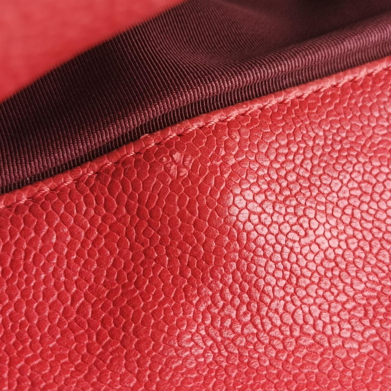 Matelasse HoboRedcaviar skinA6680215708223マトラッセ ホーボーレッドキャビアスキンA6680215708223