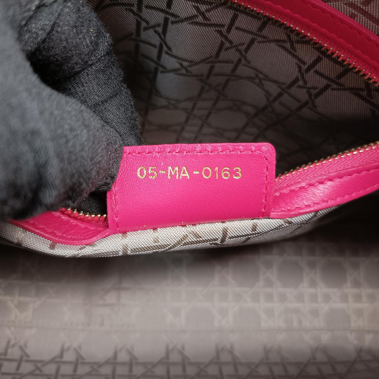 Lady DiorPinklambskin05-MA-0163レディディオールピンクラムスキン05-MA-0163