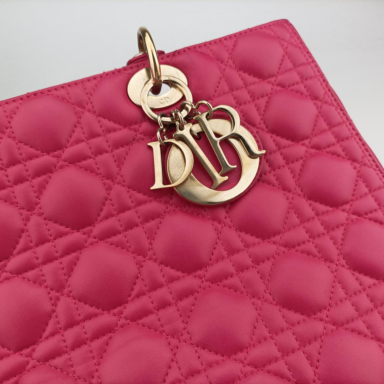 Lady DiorPinklambskin05-MA-0163レディディオールピンクラムスキン05-MA-0163