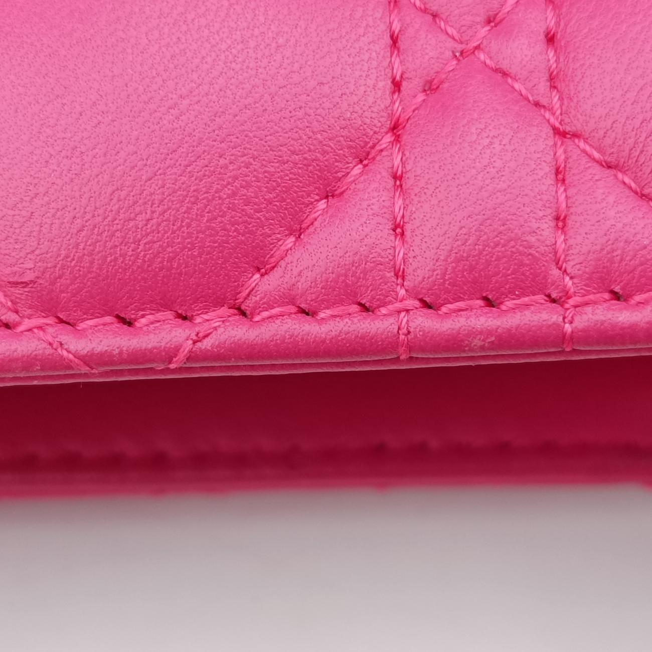 Lady DiorPinklambskin05-MA-0163レディディオールピンクラムスキン05-MA-0163