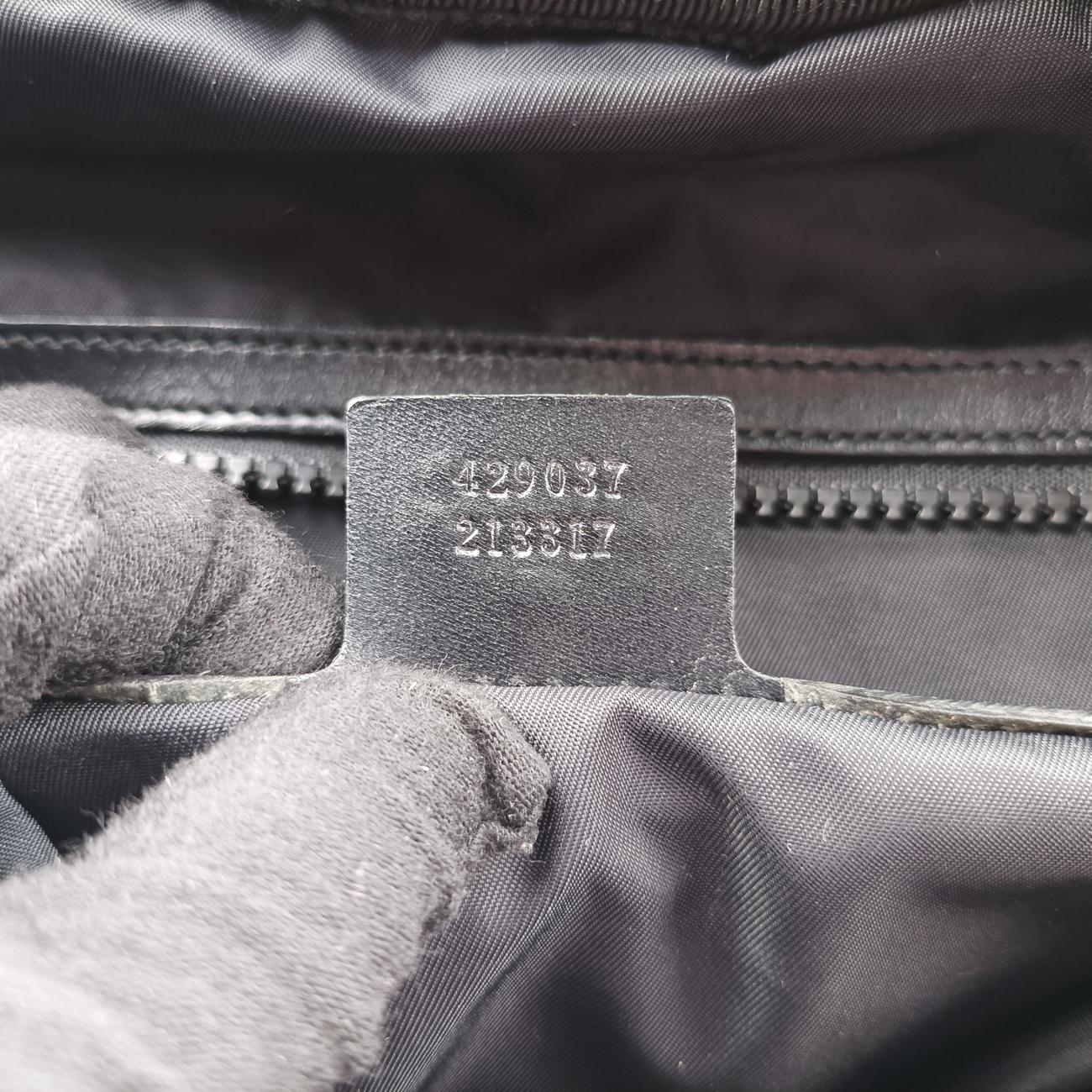 Embroidered Tiger Web Sherry LineBlackfabric429037D020726039シェリーライン エンブロイダリータイガーブラックファブリック429037D020726039