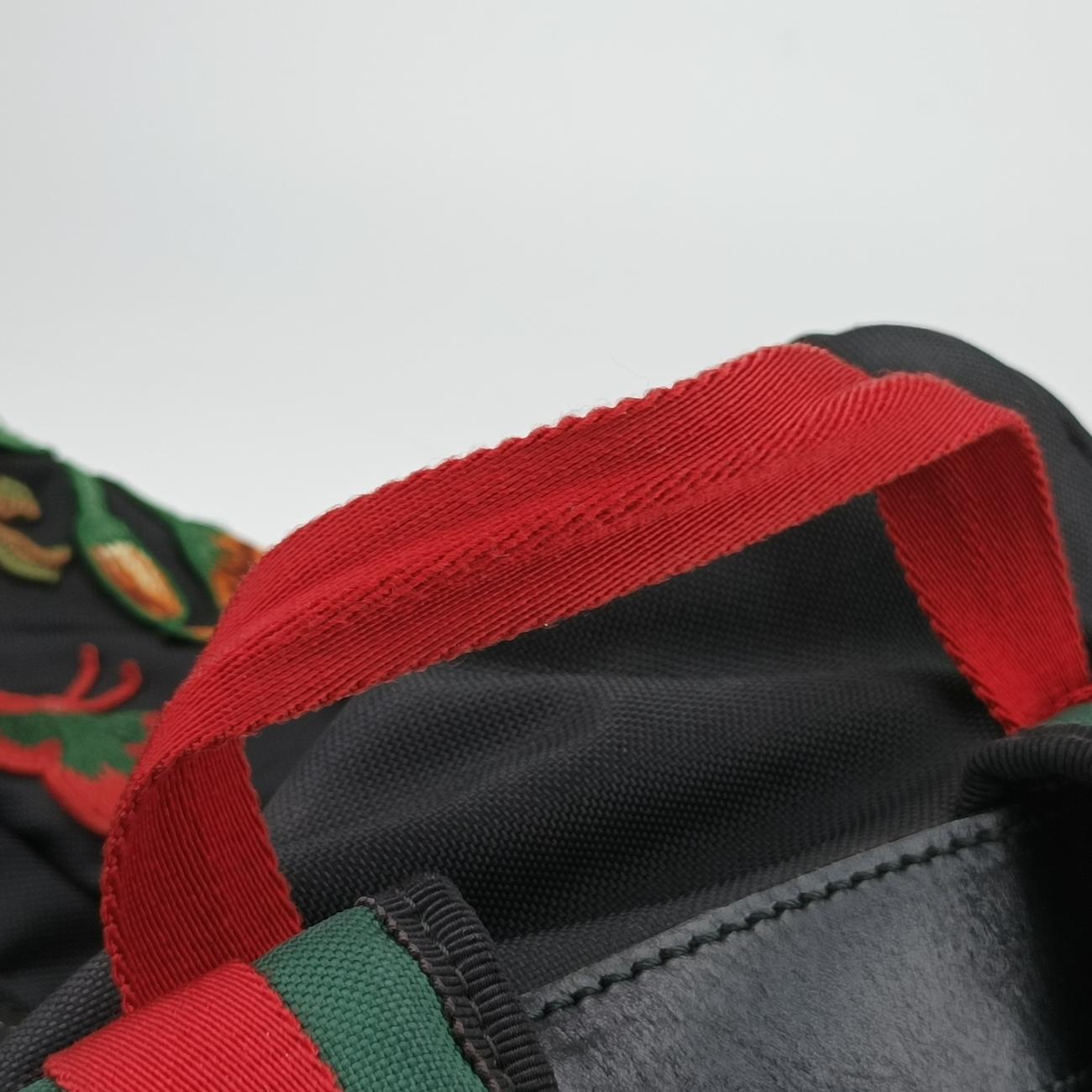 Embroidered Tiger Web Sherry LineBlackfabric429037D020726039シェリーライン エンブロイダリータイガーブラックファブリック429037D020726039