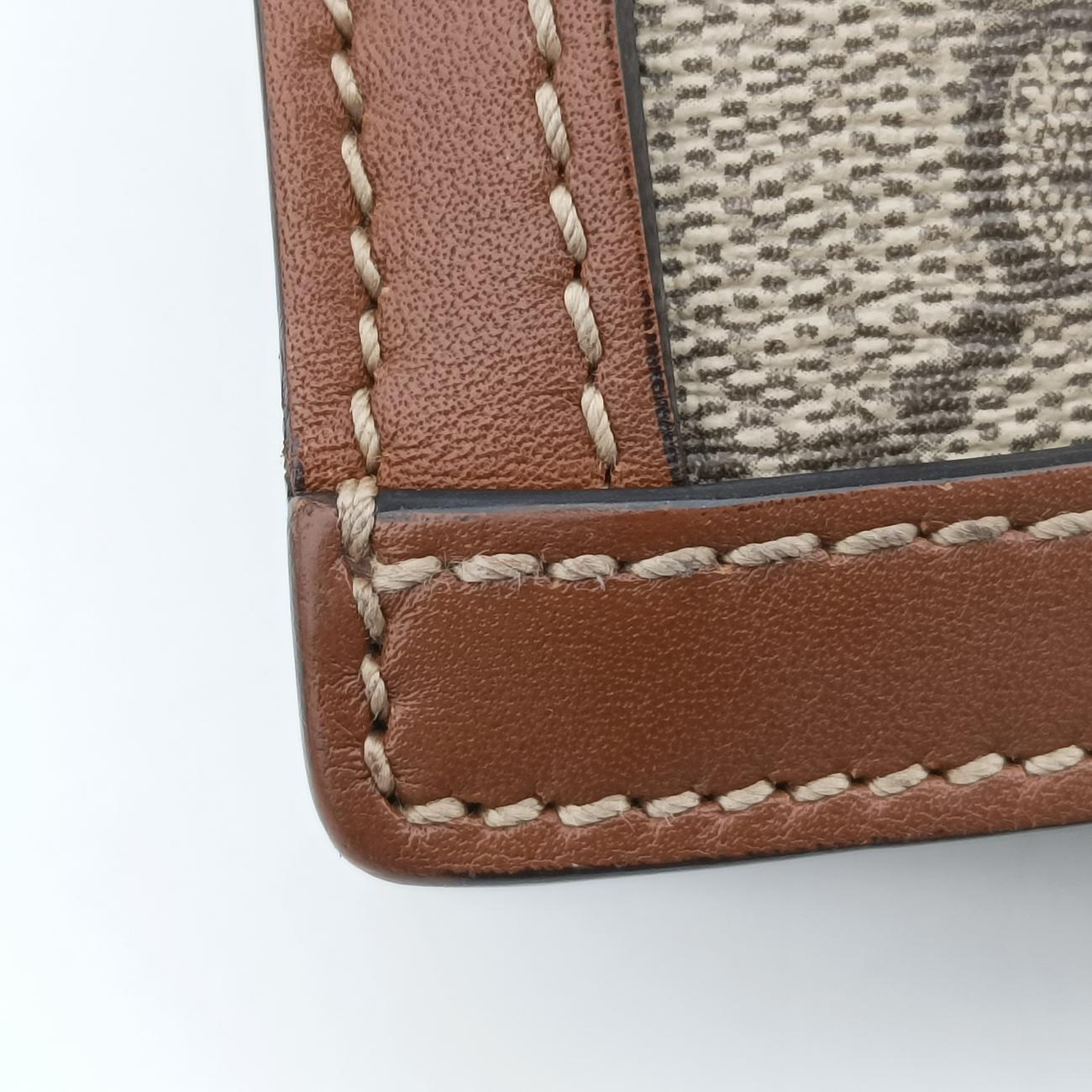 PadlockBrownPVC coated canvas498156I023592633パドロックブラウンPVCコーティングキャンバス498156I023592633