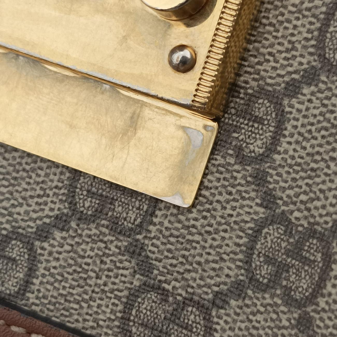 PadlockBrownPVC coated canvas498156I023592633パドロックブラウンPVCコーティングキャンバス498156I023592633