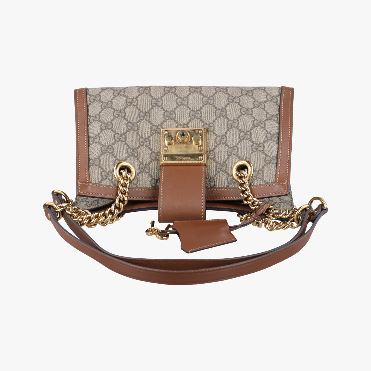 PadlockBrownPVC coated canvas498156I023592633パドロックブラウンPVCコーティングキャンバス498156I023592633