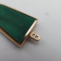 Gelati Malachite DiamondGreen×goldenAU750354744NWT7PPマラカイト ジェラーティ ダイヤモンドグリーン×ゴールドAU750354744NWT7PP