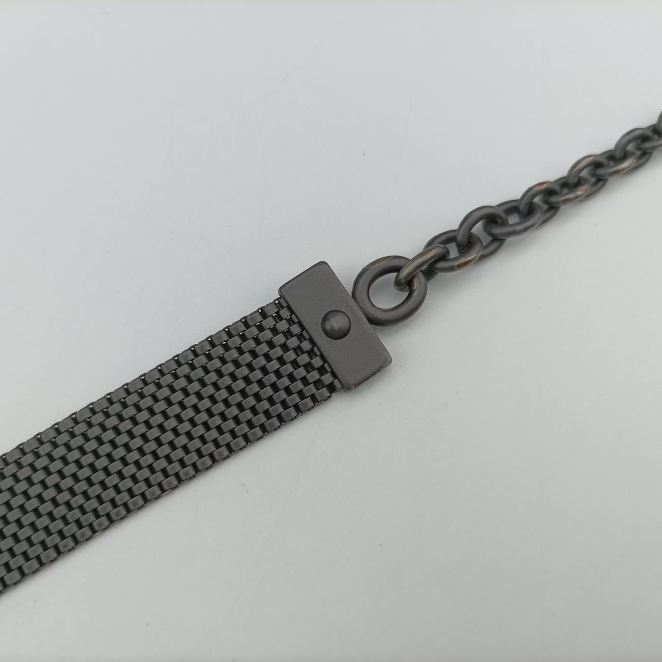 Duo IntrecciatoGreyFabricB01125630Eデュオ イントレチャートグレーファブリックB01125630E