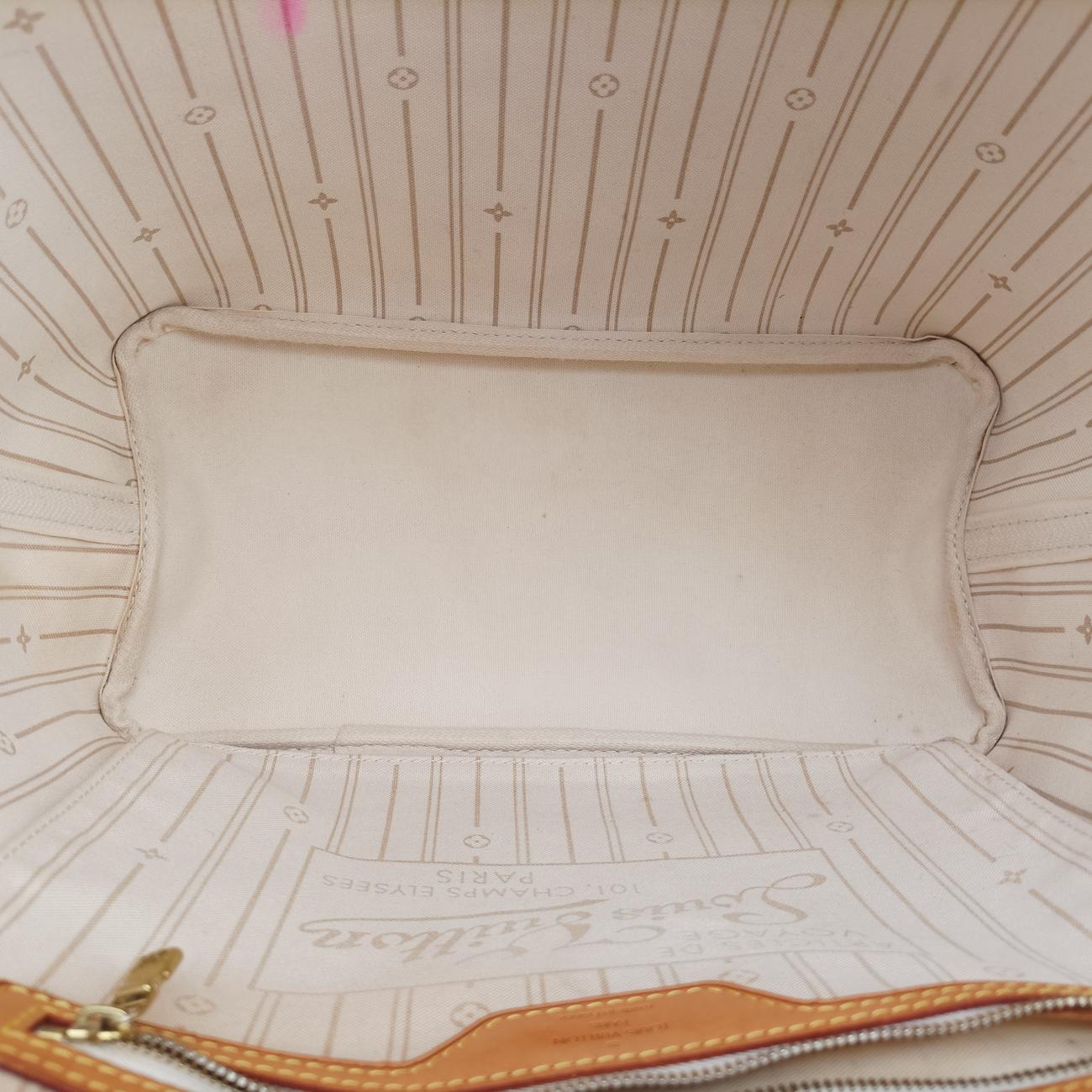 NEVERFULL MMAZURDamier CanvasN51107SP2100ネヴァーフルMMアズールダミエキャンバスN51107SP2100