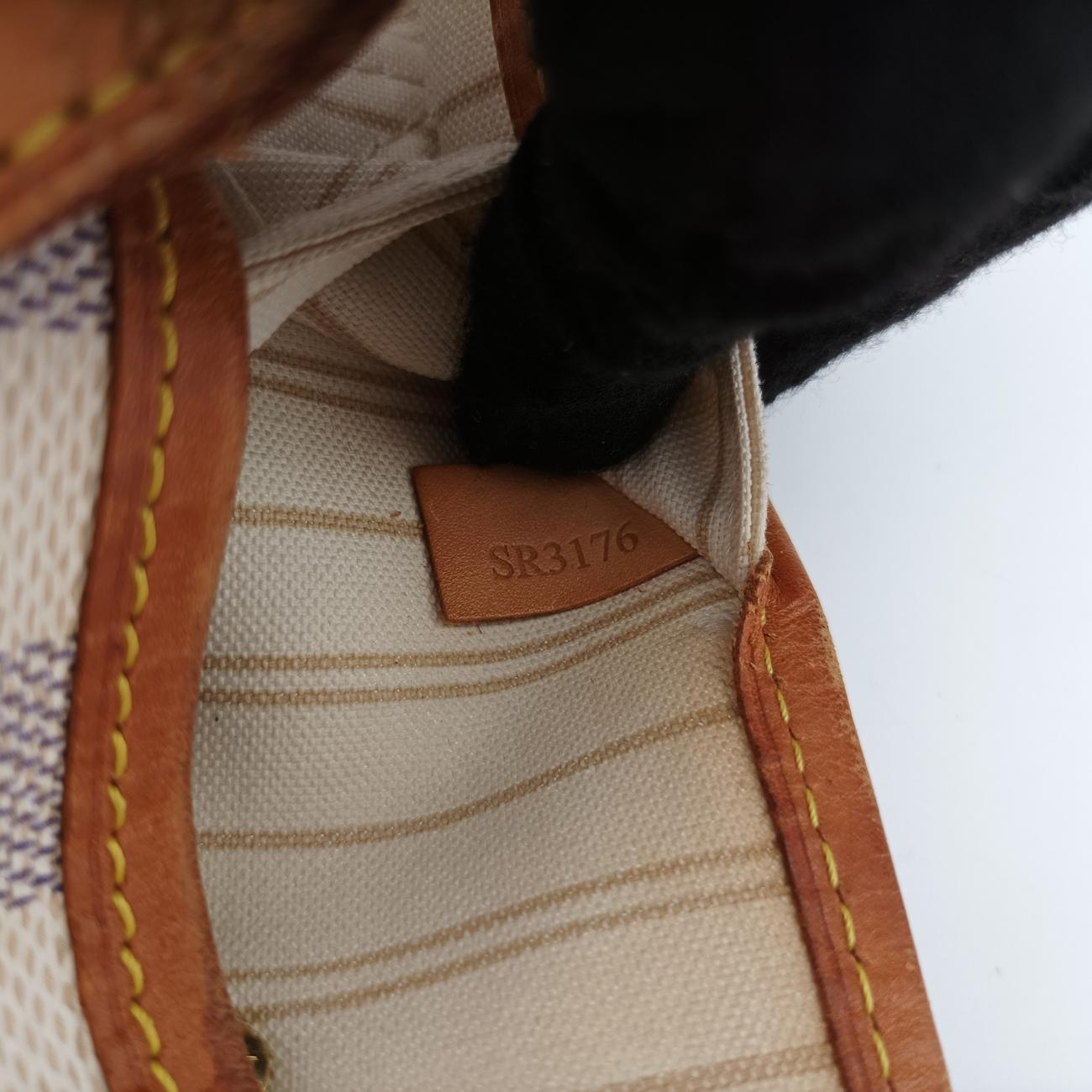 NEVERFULL MMAZURDamier CanvasN51107SR3176ネヴァーフルMMアズールダミエキャンバスN51107SR3176