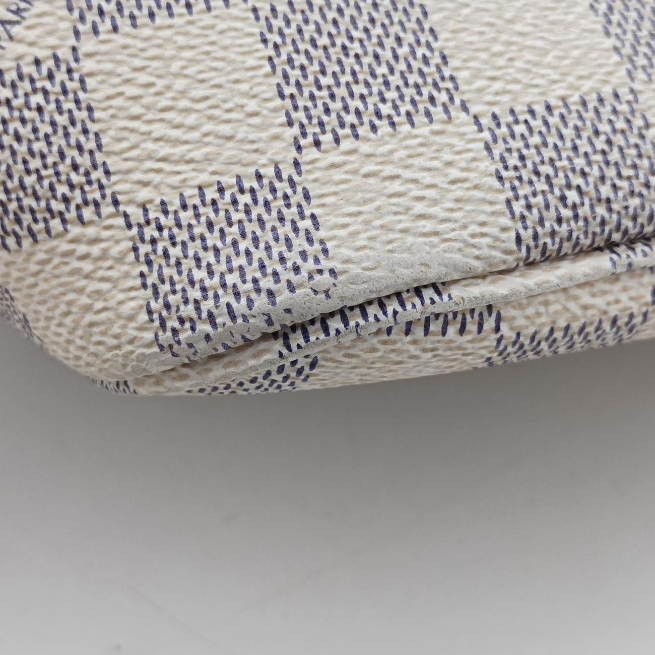 NEVERFULL MMAZURDamier CanvasN51107SR3176ネヴァーフルMMアズールダミエキャンバスN51107SR3176