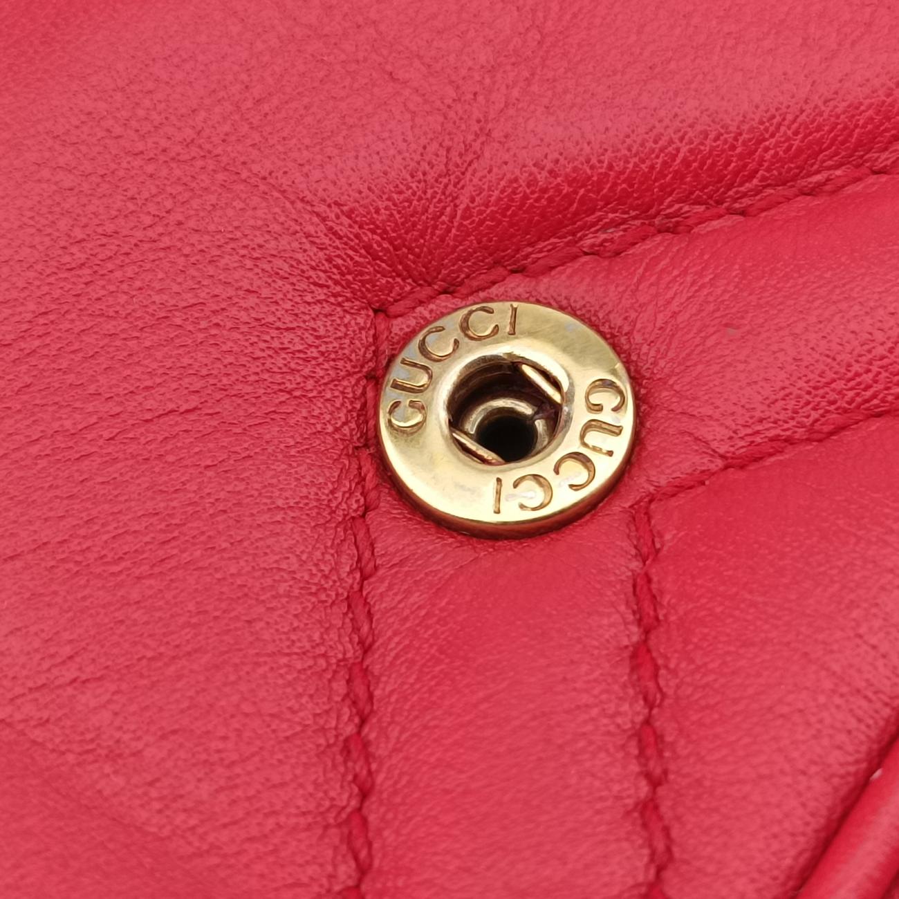 GG MarmontRedLeather476433GGマーモントレッドレザー476433