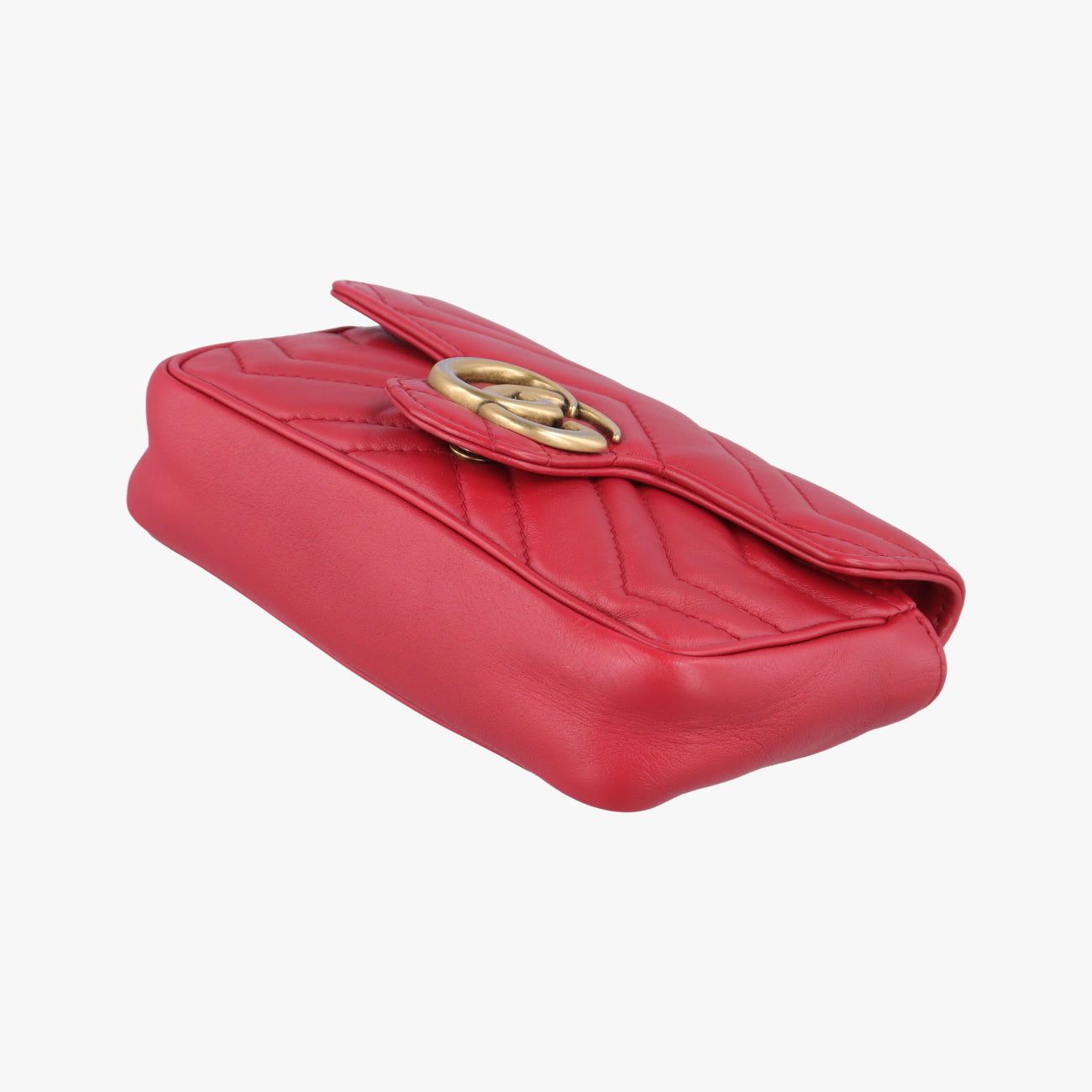 GG MarmontRedLeather476433GGマーモントレッドレザー476433