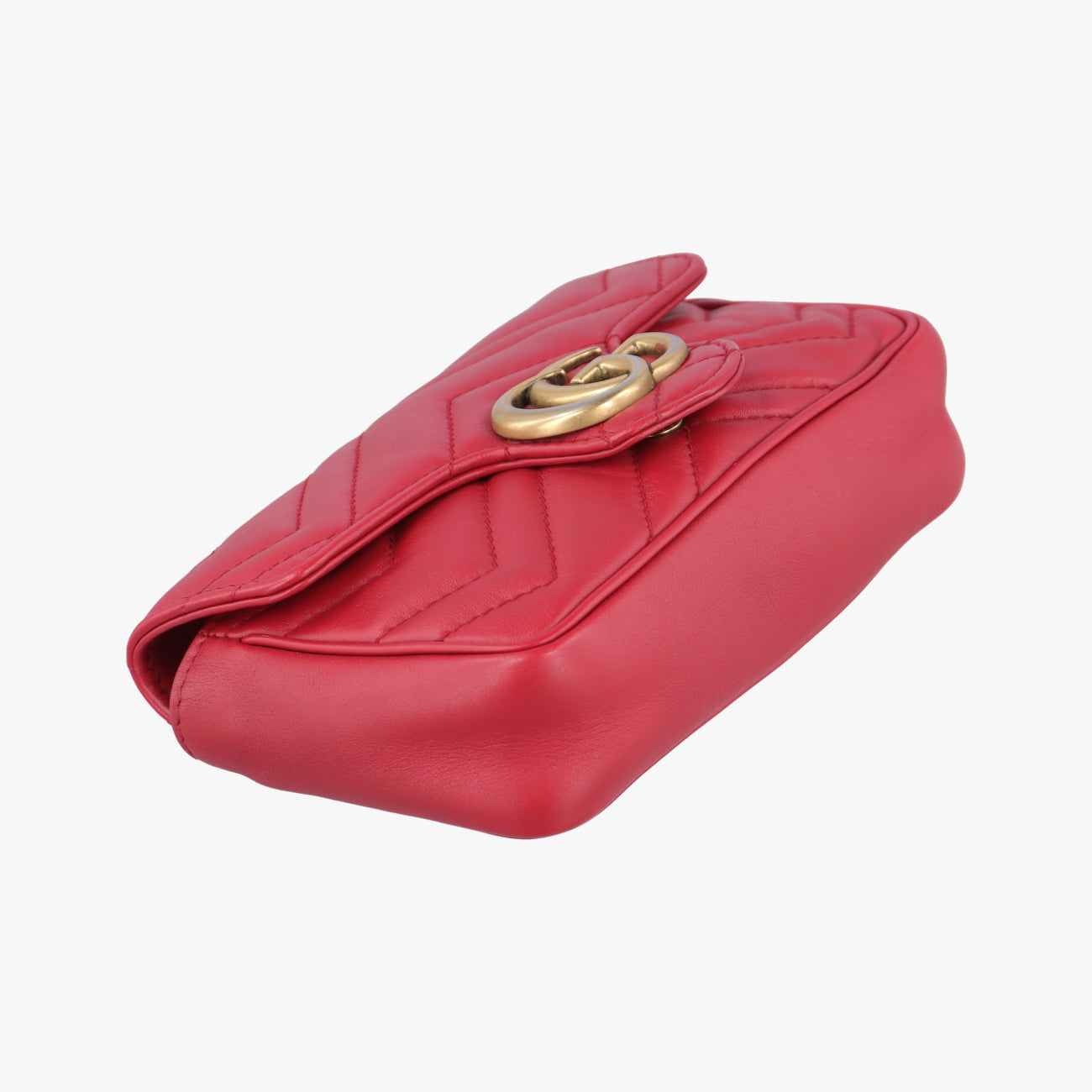 GG MarmontRedLeather476433GGマーモントレッドレザー476433