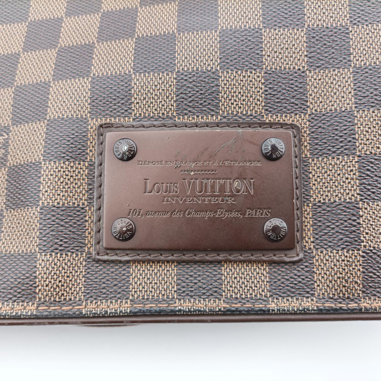 BrooklynGMEbeneDamier CanvasN51212CA5018ブルックリンGMエベヌダミエ キャンバスN51212CA5018