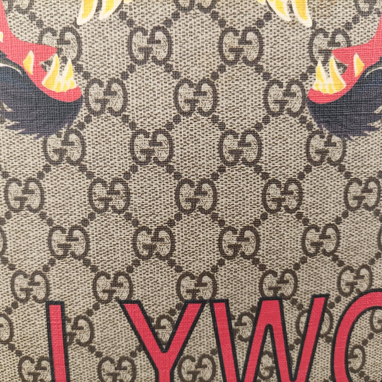 Kingsnake PrintBrownPVC coated canvas419584A023294469キングスネークプリントブラウンPVCコーティングキャンバス419584A023294469