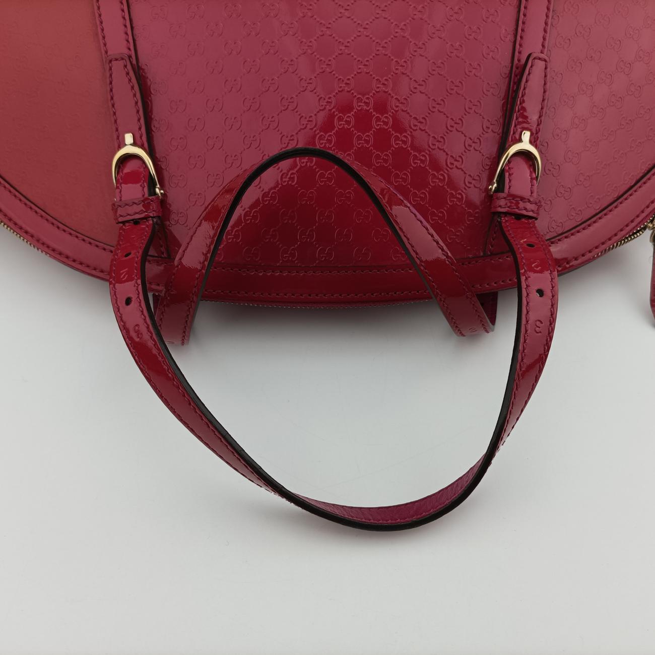 MicroguccissimaRose RedPatent Leather309614I015720884マイクログッチシマローズ レッドパテント309614I015720884