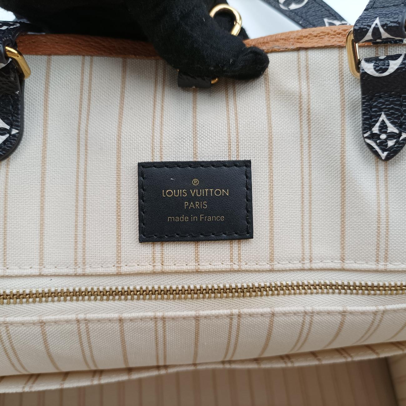 On The Go GMIVOIRE×brown×MulticolorMonogram GiantM44675FL3169オンザゴーGMイヴォワール×ブラウン×マルチモノグラム ジャイアントM44675FL3169