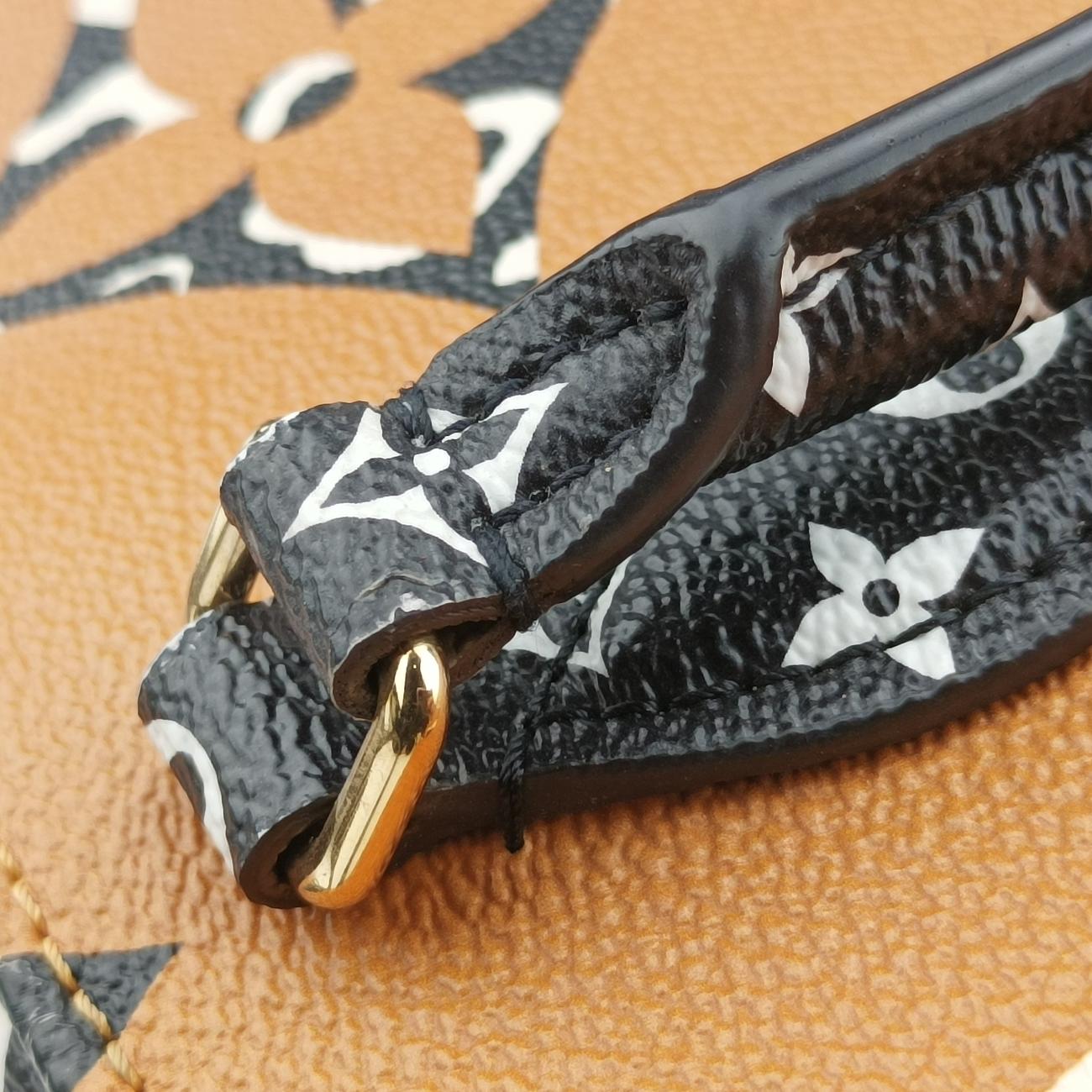 On The Go GMIVOIRE×brown×MulticolorMonogram GiantM44675FL3169オンザゴーGMイヴォワール×ブラウン×マルチモノグラム ジャイアントM44675FL3169