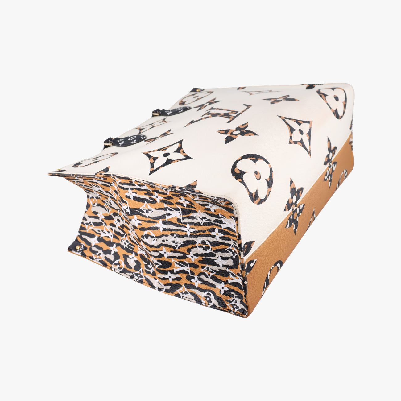 On The Go GMIVOIRE×brown×MulticolorMonogram GiantM44675FL3169オンザゴーGMイヴォワール×ブラウン×マルチモノグラム ジャイアントM44675FL3169