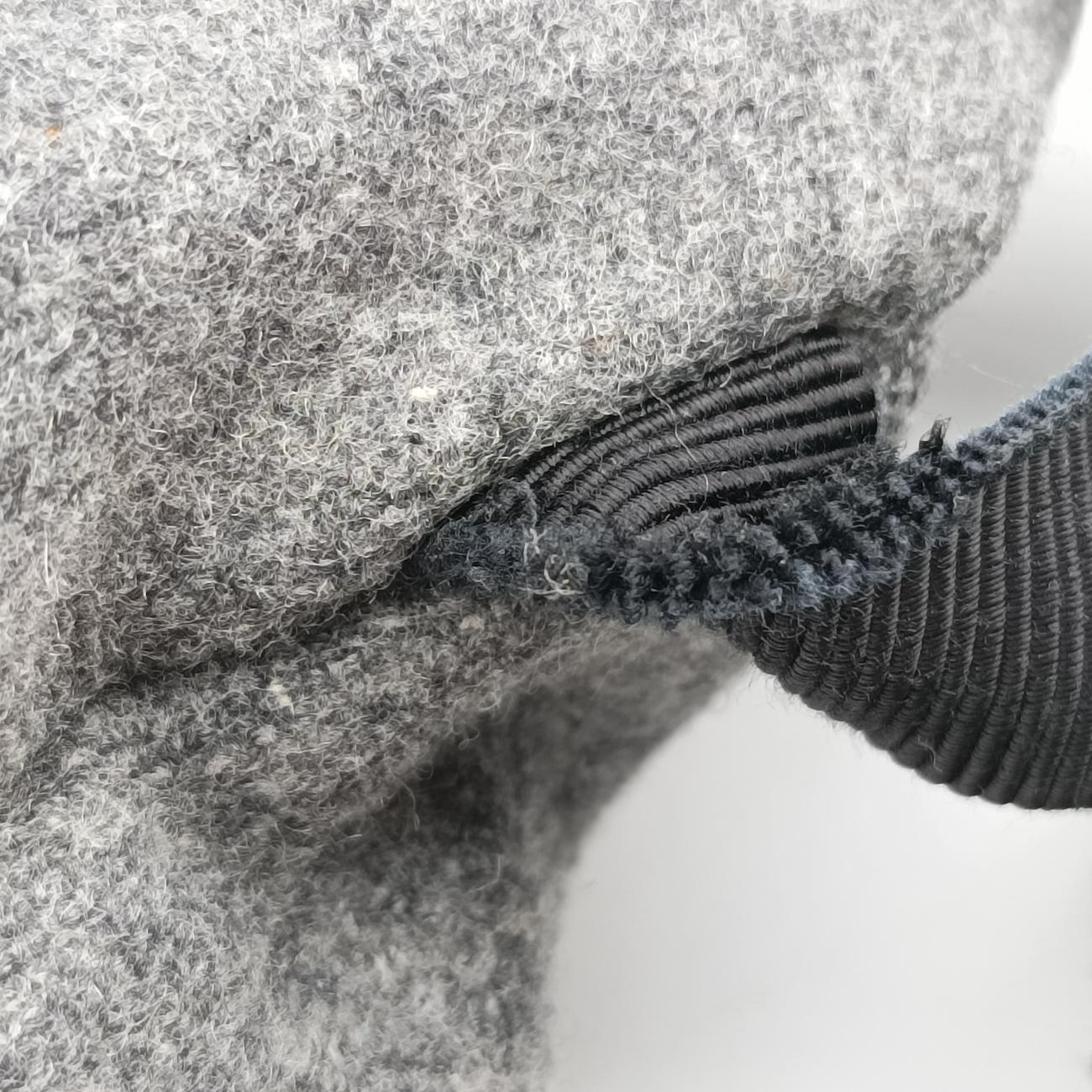 Bee EmbroideredGreyfabric400248F019070113ビー エンブロイダードグレーファブリック400248F019070113