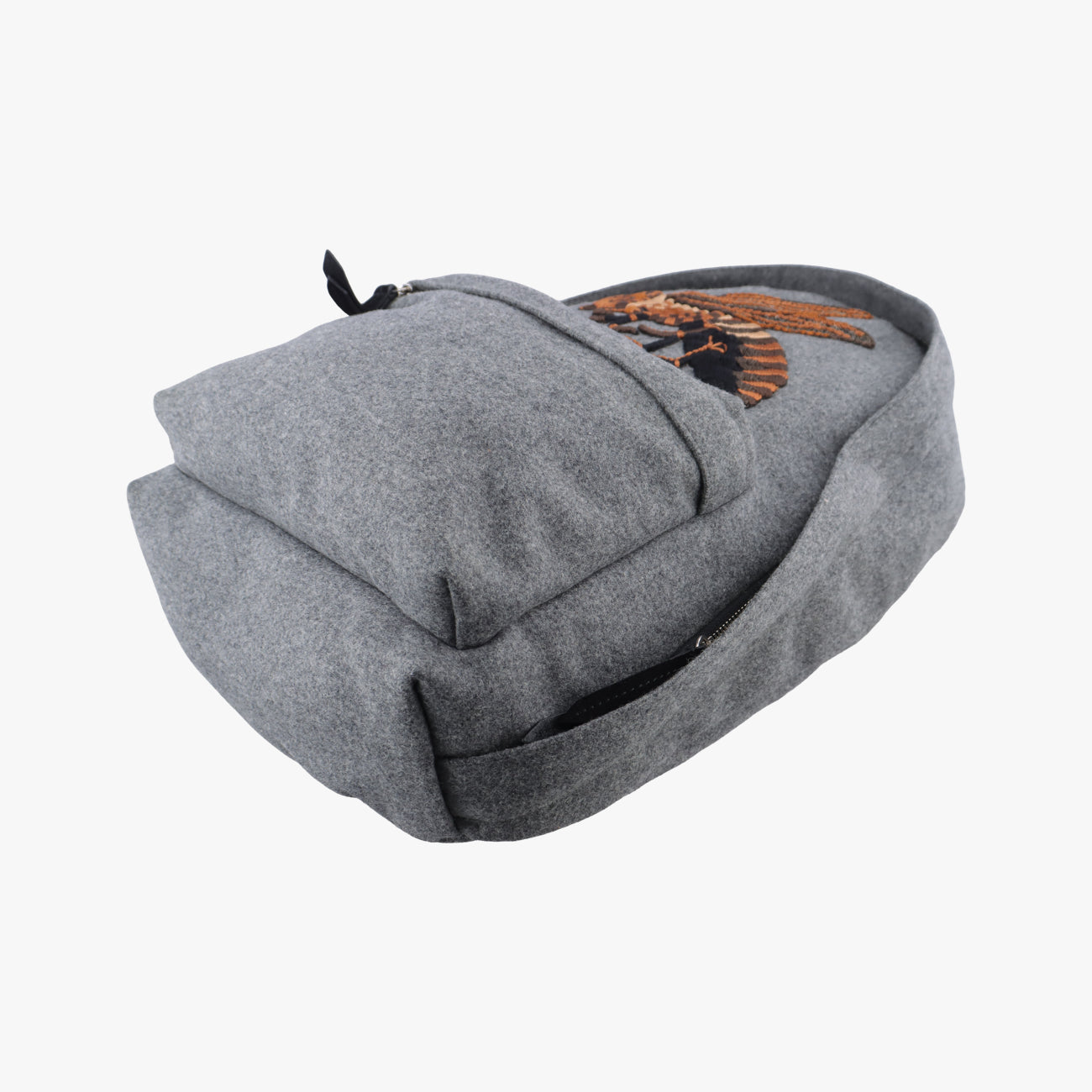 Bee EmbroideredGreyfabric400248F019070113ビー エンブロイダードグレーファブリック400248F019070113