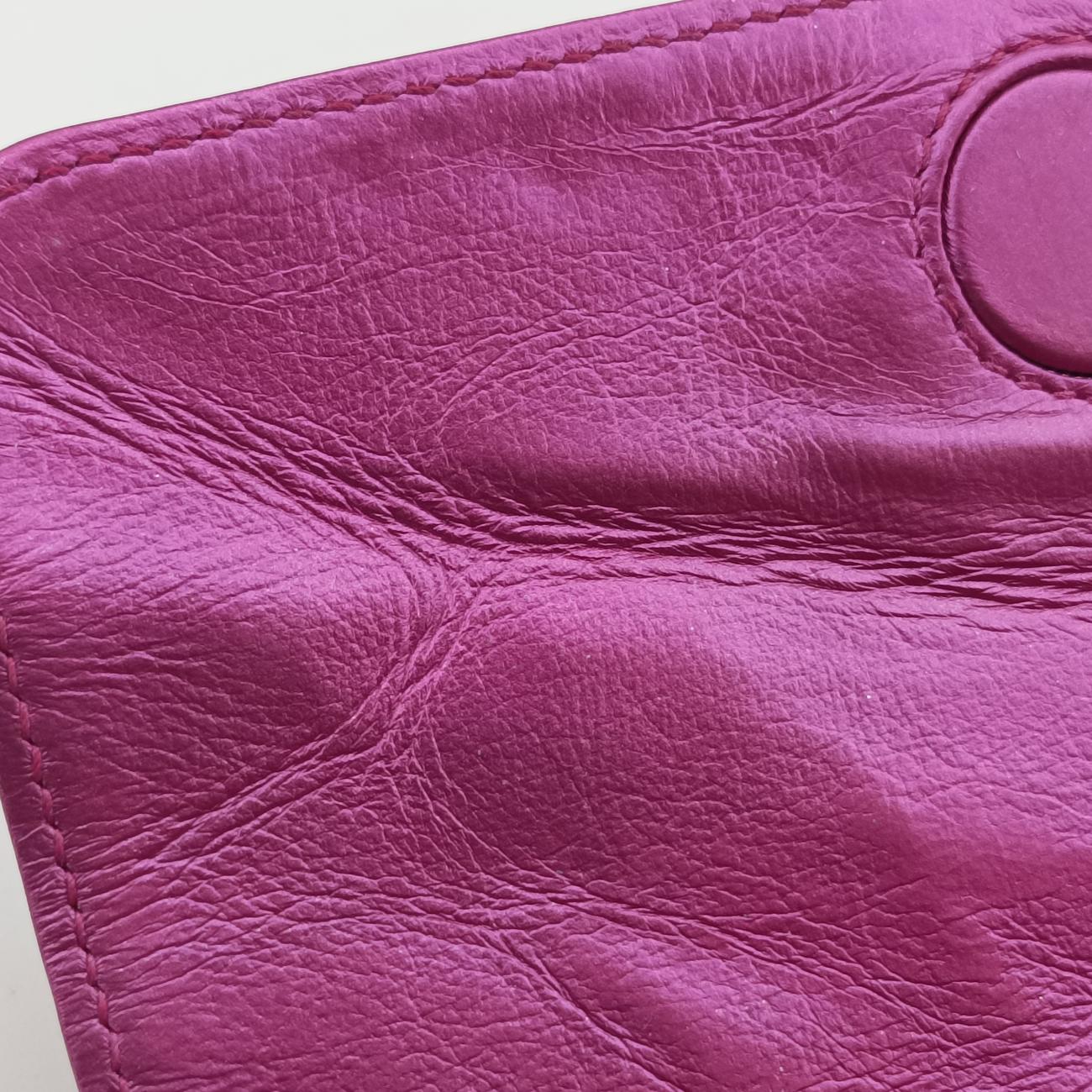 Pochette Heart crystal GG MarmontPinkLeather549880ポシェット ハート クリスタル GGマーモントピンクレザー549880