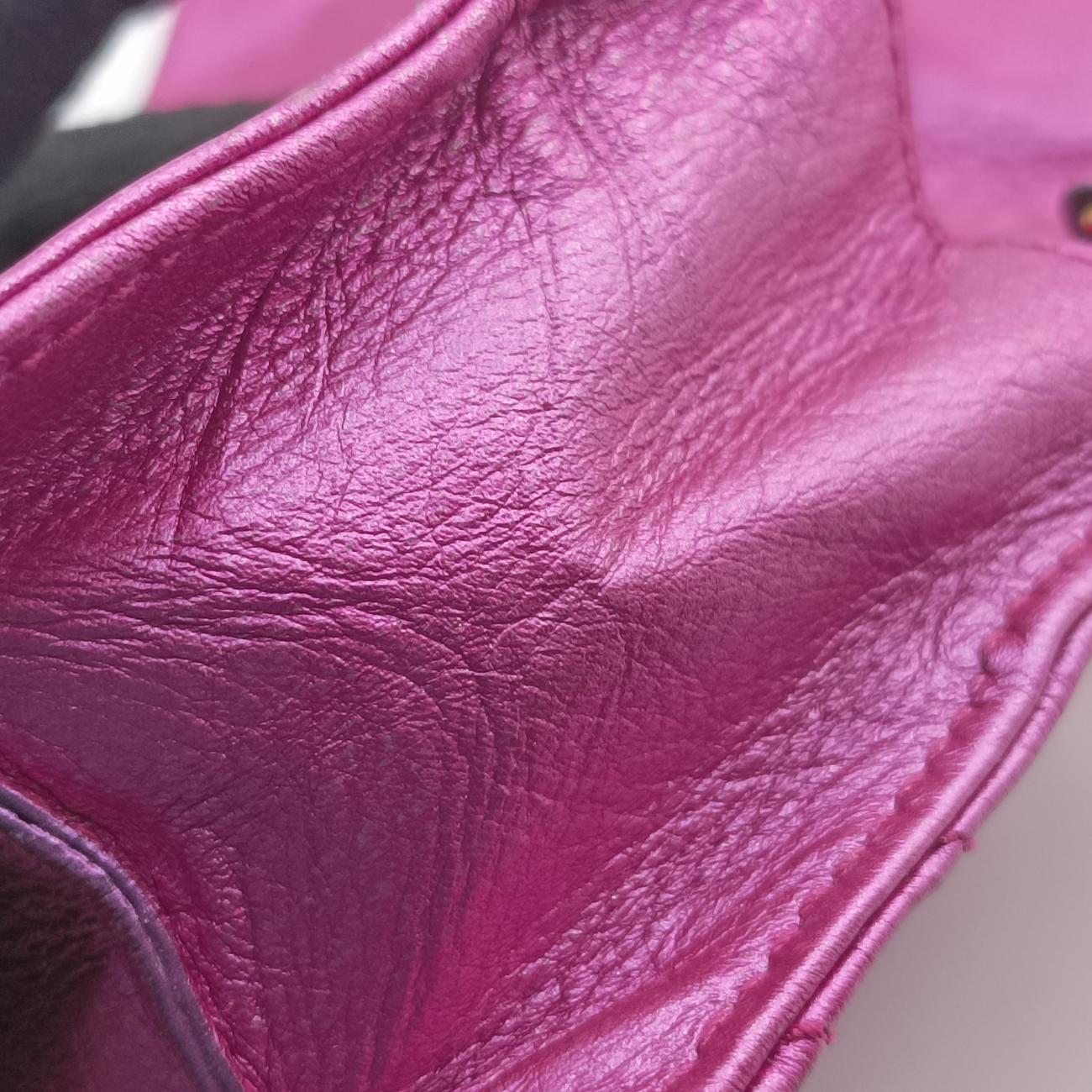 Pochette Heart crystal GG MarmontPinkLeather549880ポシェット ハート クリスタル GGマーモントピンクレザー549880