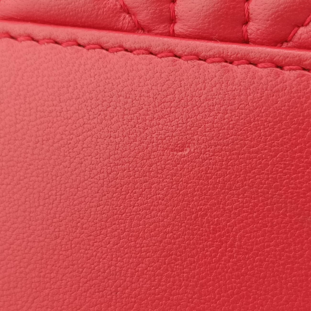 Lady DiorRedlambskin11-MA-1111レディディオールレッドラムスキン11-MA-1111