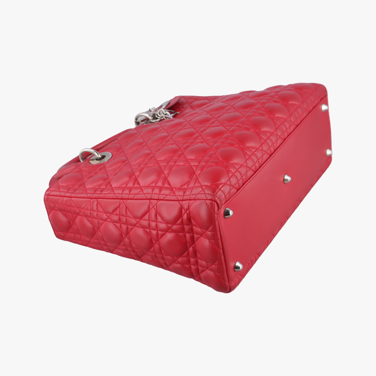 Lady DiorRedlambskin11-MA-1111レディディオールレッドラムスキン11-MA-1111