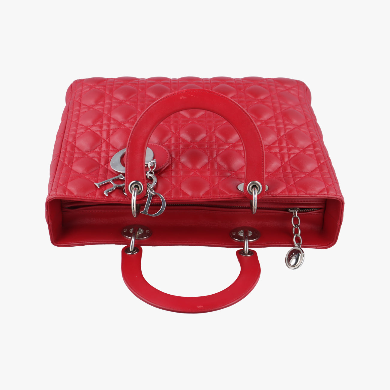 Lady DiorRedlambskin11-MA-1111レディディオールレッドラムスキン11-MA-1111