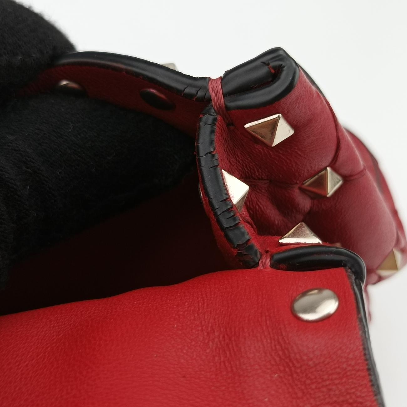 Rockstud SPIKE UPRedLambskinBL-N123NAP2ロックスタッズスパイクレッドラムスキンBL-N123NAP2