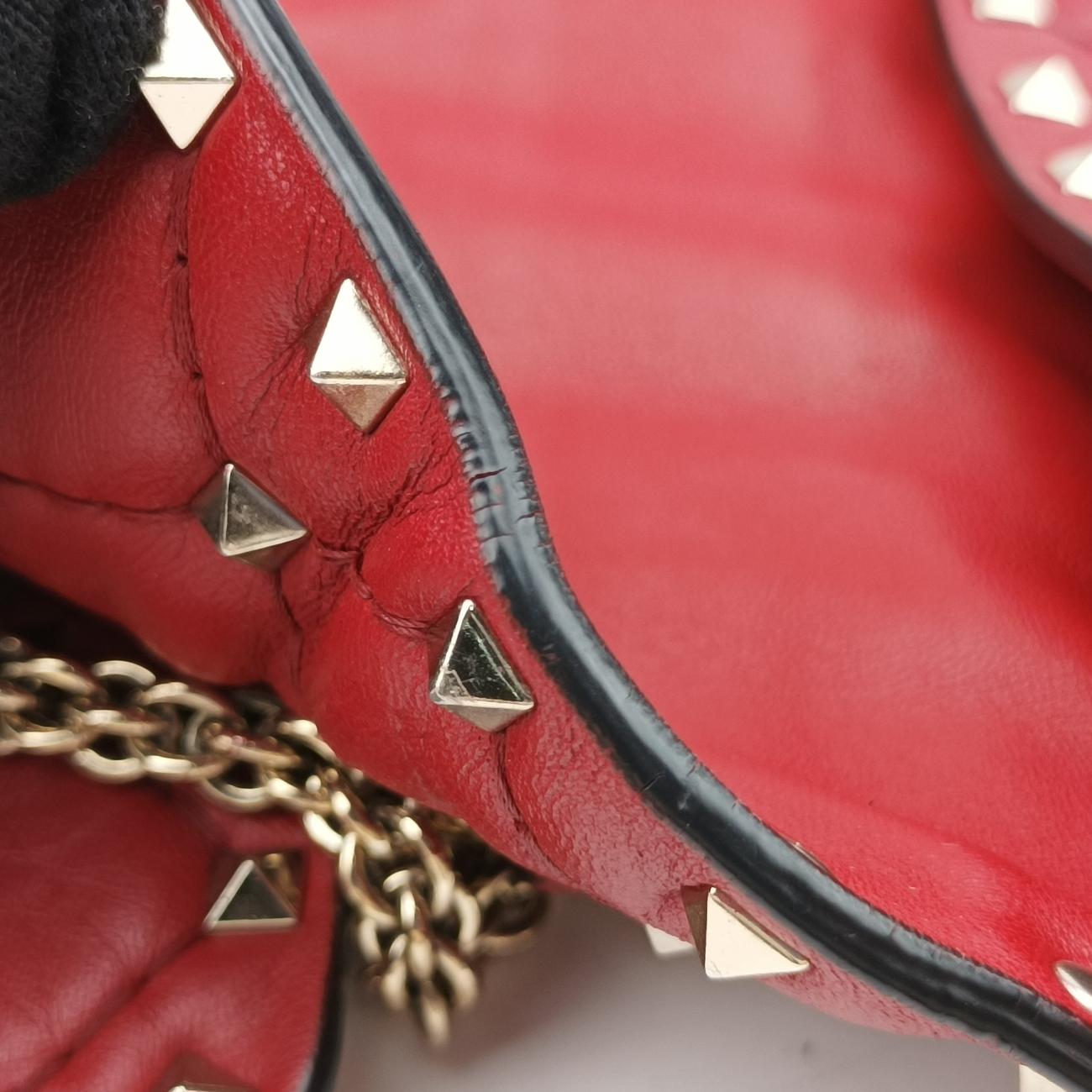 Rockstud SPIKE UPRedLambskinBL-N123NAP2ロックスタッズスパイクレッドラムスキンBL-N123NAP2