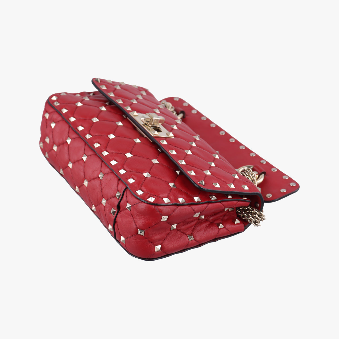 Rockstud SPIKE UPRedLambskinBL-N123NAP2ロックスタッズスパイクレッドラムスキンBL-N123NAP2