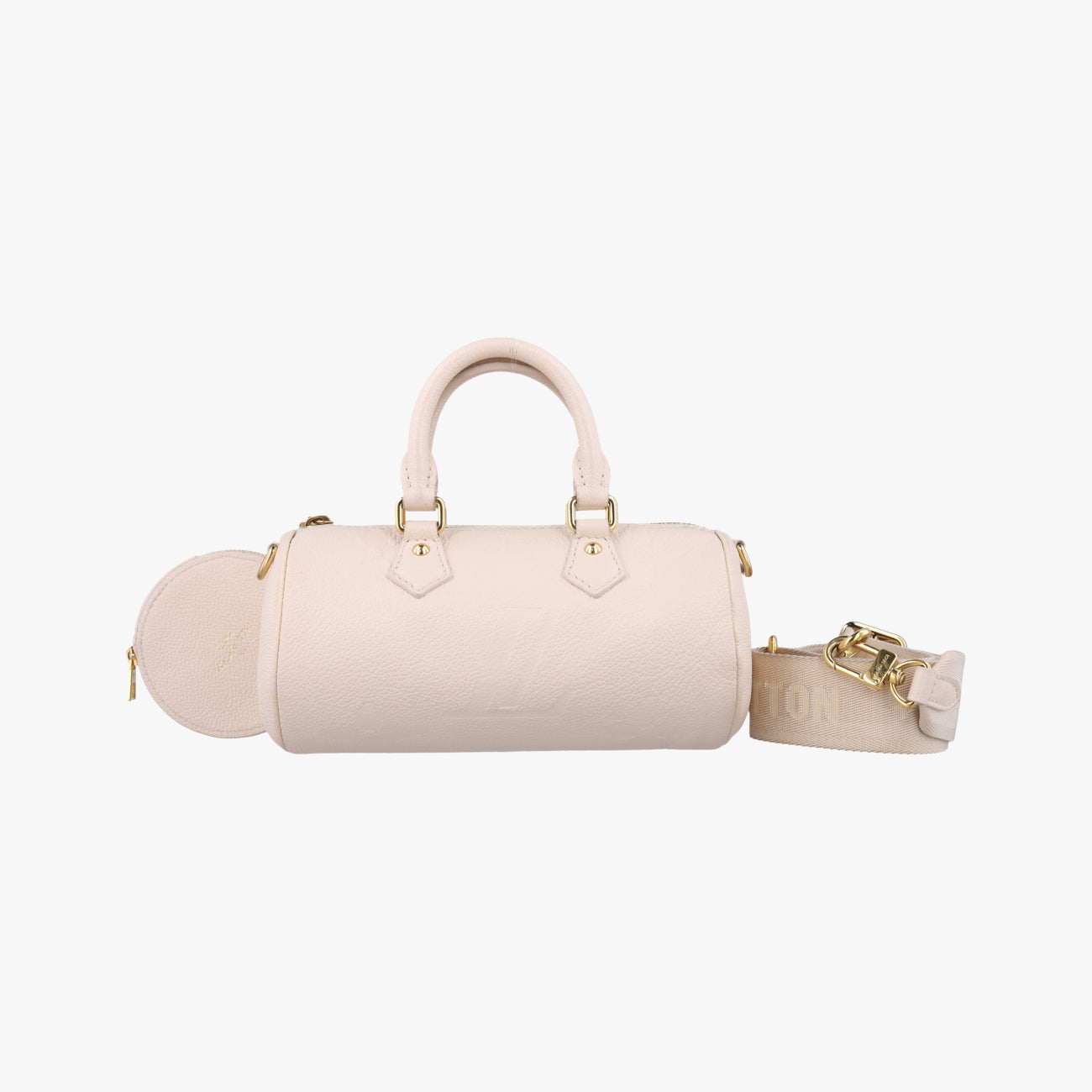 Monogram Empreinte Papillon BBivoryleatherM45980ICチップモノグラムアンプラント パピヨン BBアイボリーレザーM45980ICチップ