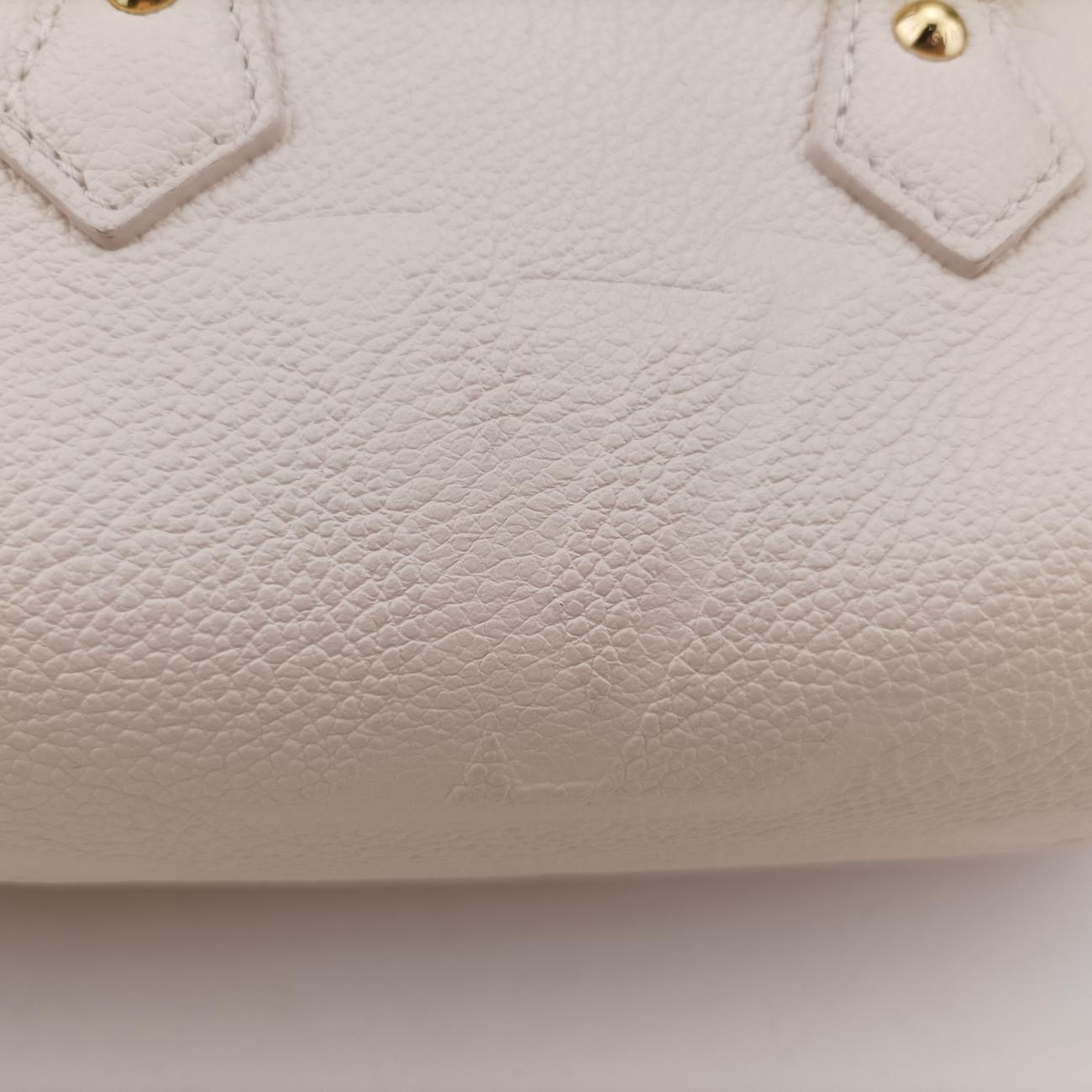 Monogram Empreinte Papillon BBivoryleatherM45980ICチップモノグラムアンプラント パピヨン BBアイボリーレザーM45980ICチップ