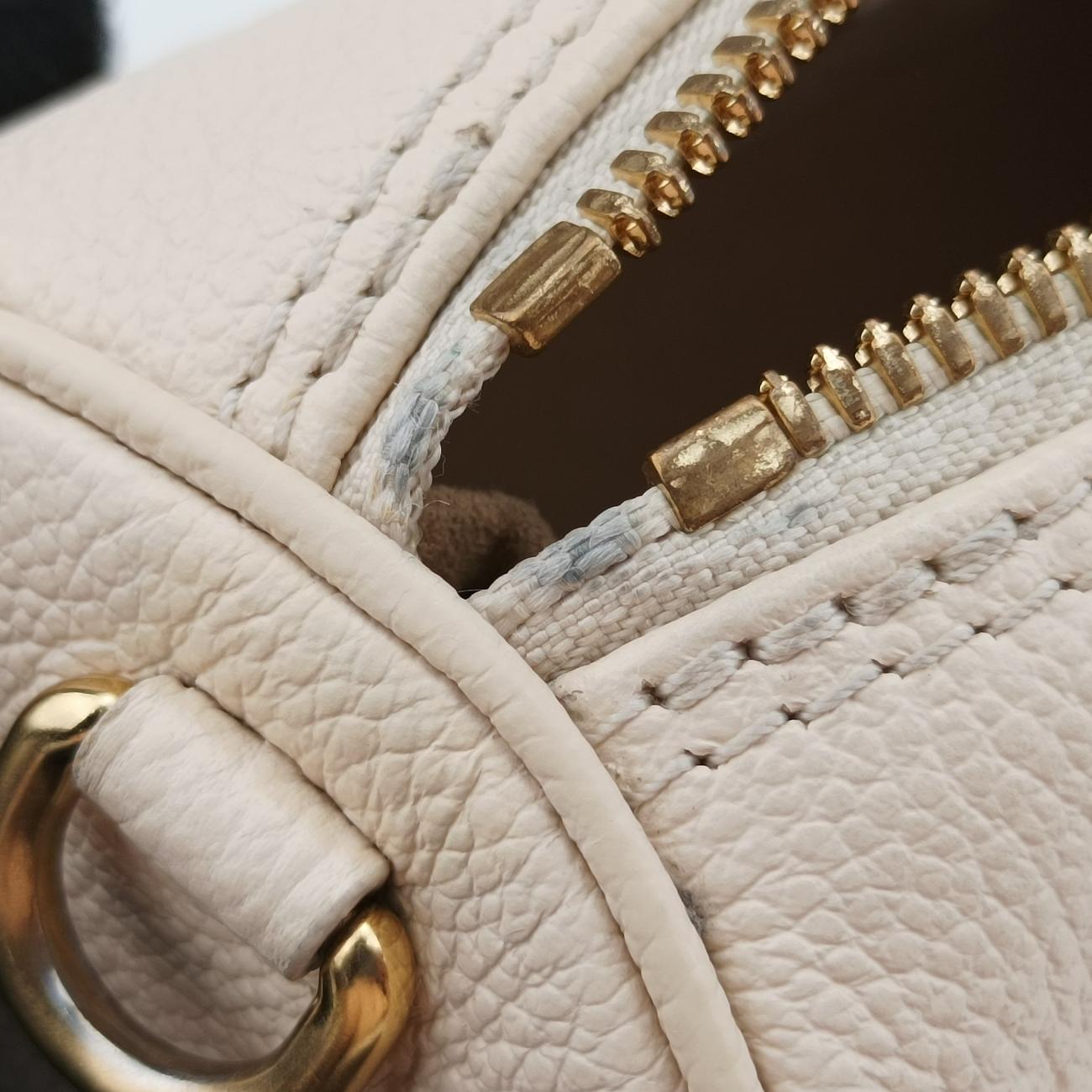 Monogram Empreinte Papillon BBivoryleatherM45980ICチップモノグラムアンプラント パピヨン BBアイボリーレザーM45980ICチップ