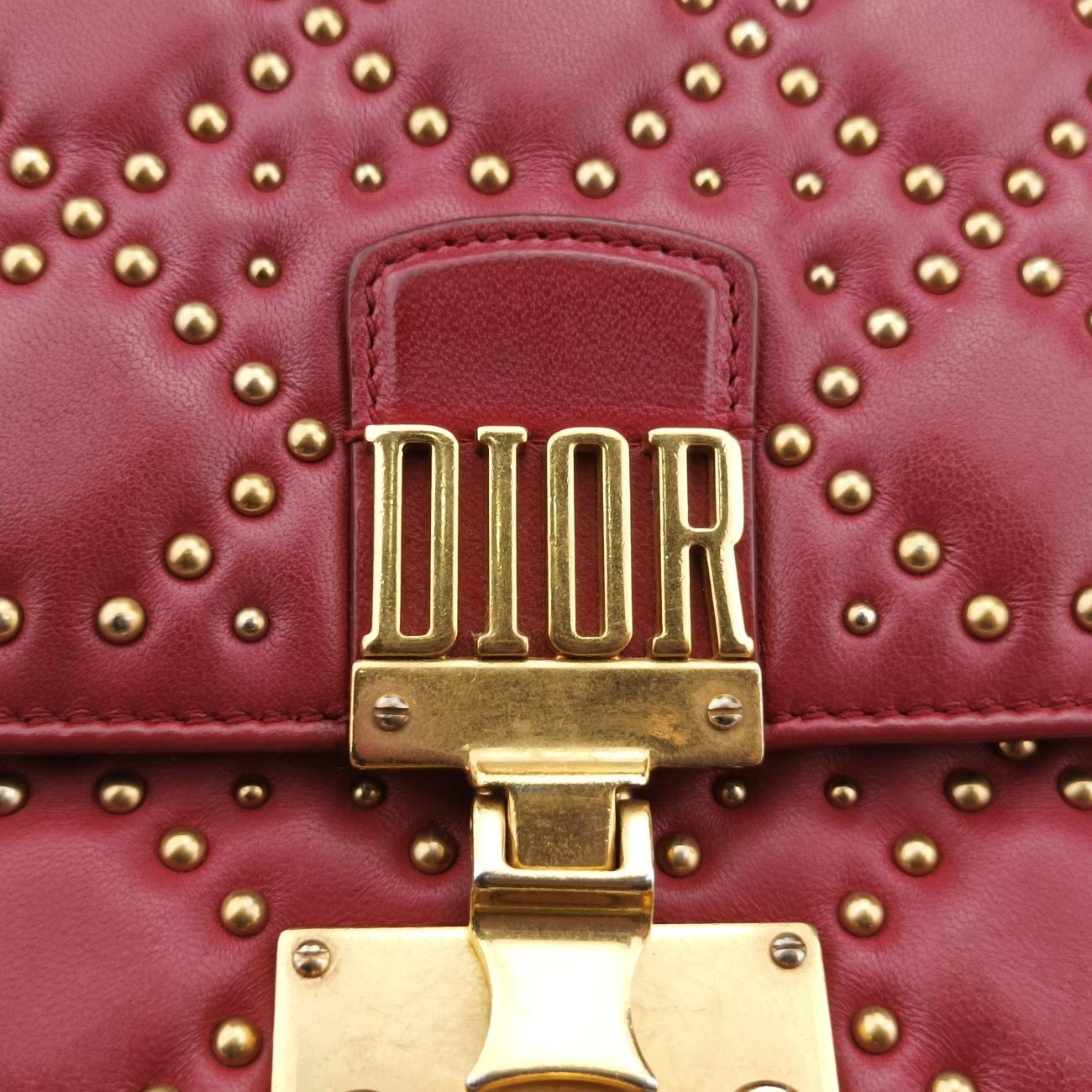 DioraddictRedlambskin09-BO-0157ディオールアディクトレッドラムスキン09-BO-0157