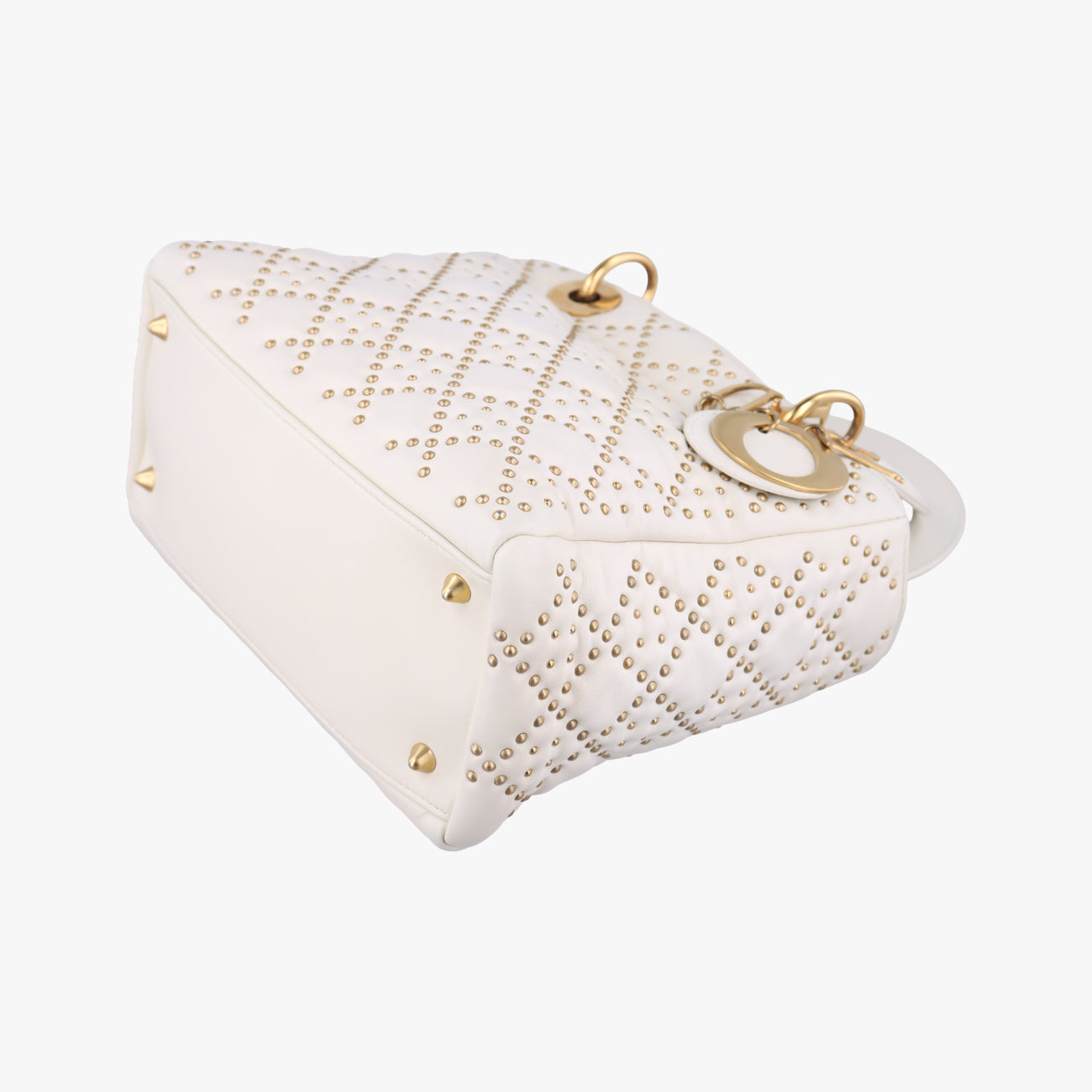 Lady DiorWhitelambskin16-BO-0117レディディオールホワイトラムスキン16-BO-0117