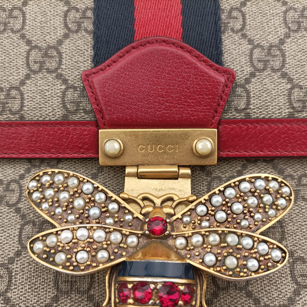 Queen MargaretMulticolourPVC coated canvas x leather524356B025401647クイーン マーガレットマルチカラーPVCコーティングキャンバス×レザー524356B025401647