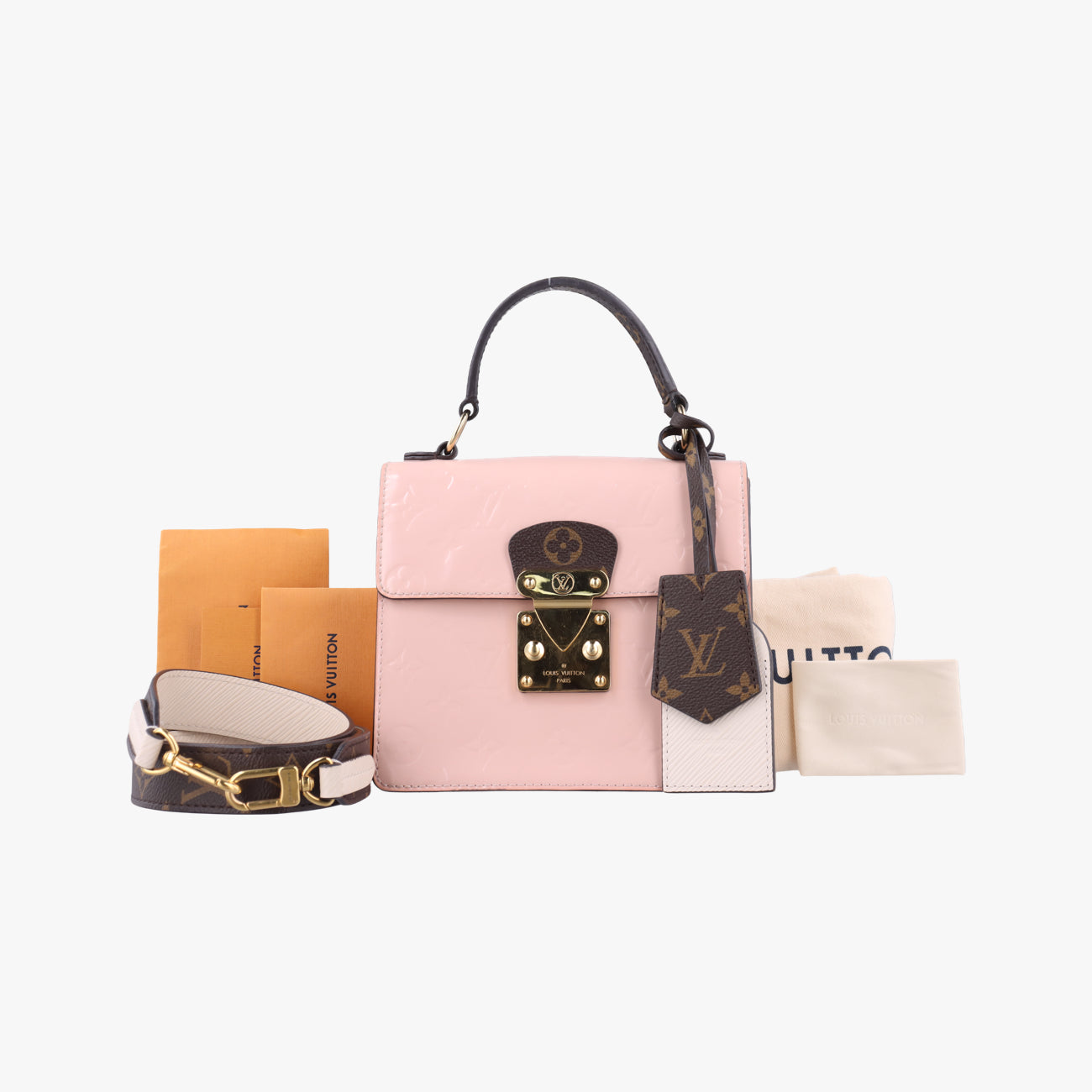 SPRING STREET PMROSE BALLERINEVernis×Monogram CanvasM90468NZ3169スプリング ストリート PMローズバレリーヌヴェルニ×モノグラムキャンバスM90468NZ3169