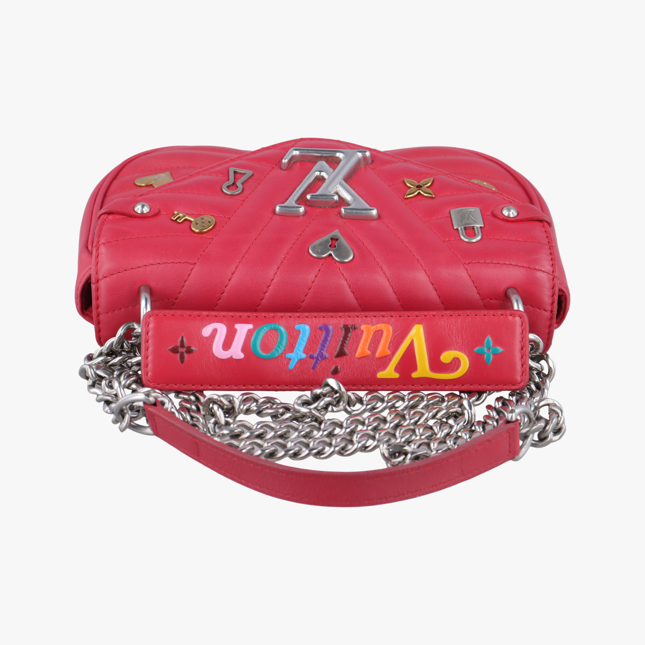 New Wave Love Lock PMredLeatherM53213NZ5118ニューウェーブ ラブロックPMレッドレザーM53213NZ5118