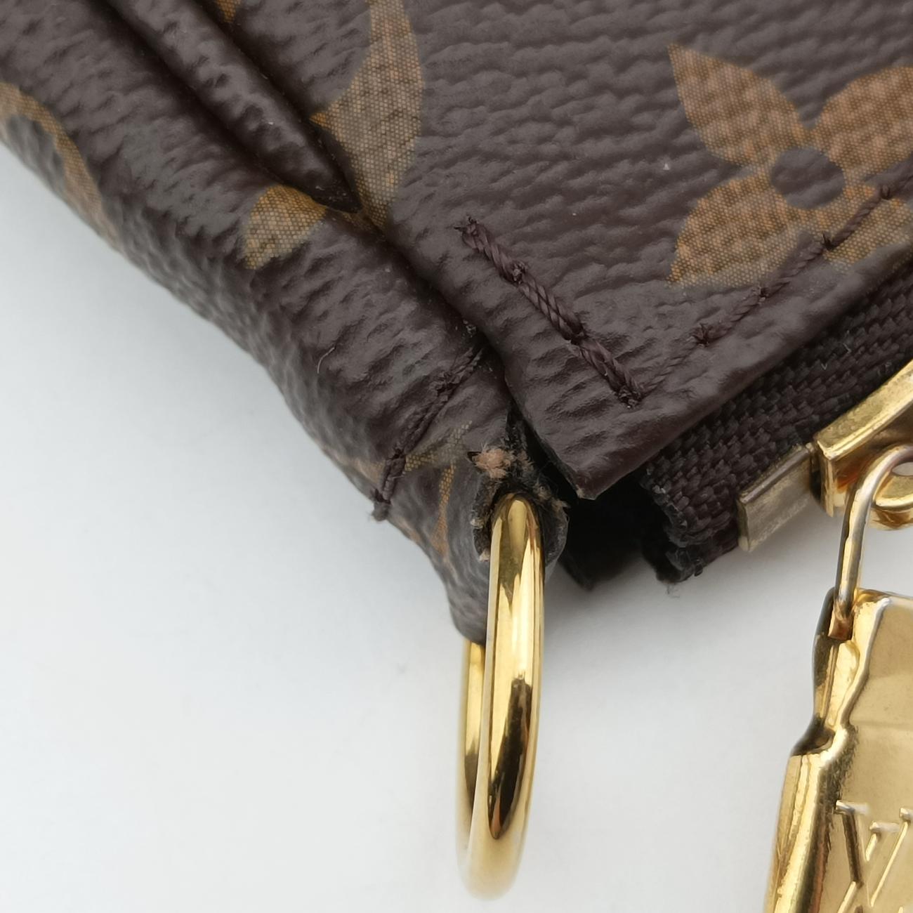 MULTI POCHETTE ACCESSOIRESMARRON×ROSE CLAIREMonogram CanvasM44840TA1280ミュルティポシェットアクセソワールマロン×ローズ クレールモノグラムキャンバスM44840TA1280