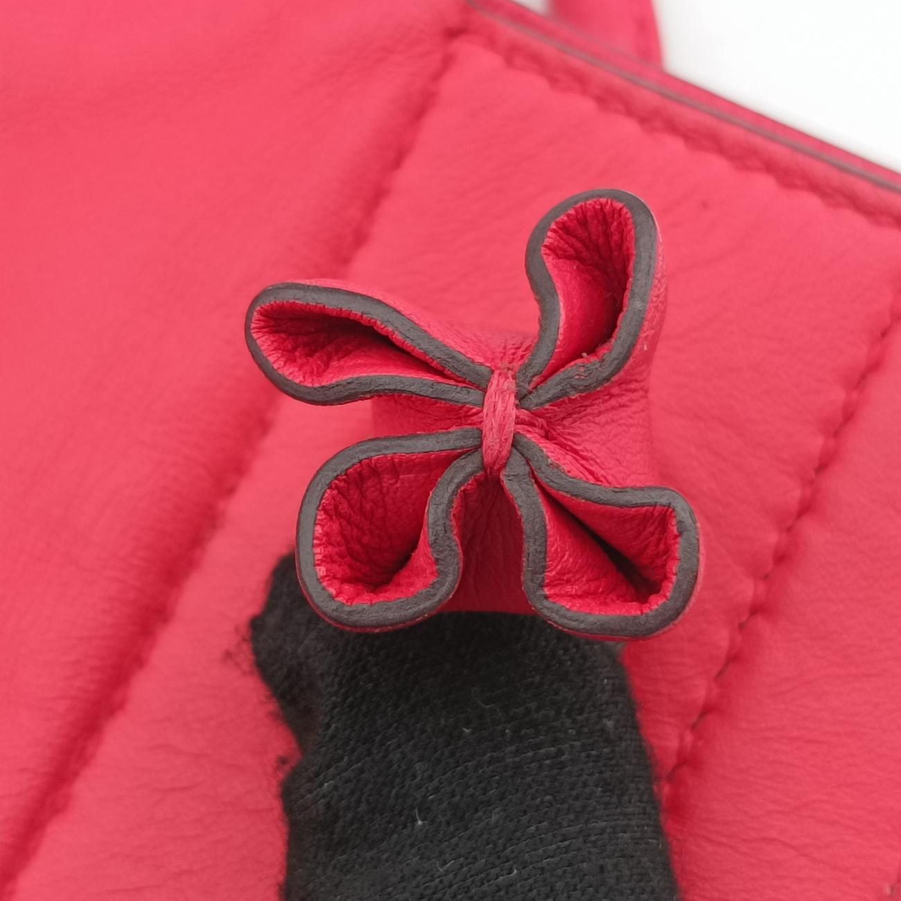 Sac Aline miniPinklambskinD AM 002 UHサック アリーヌ ミニピンクラムスキンD AM 002 UH