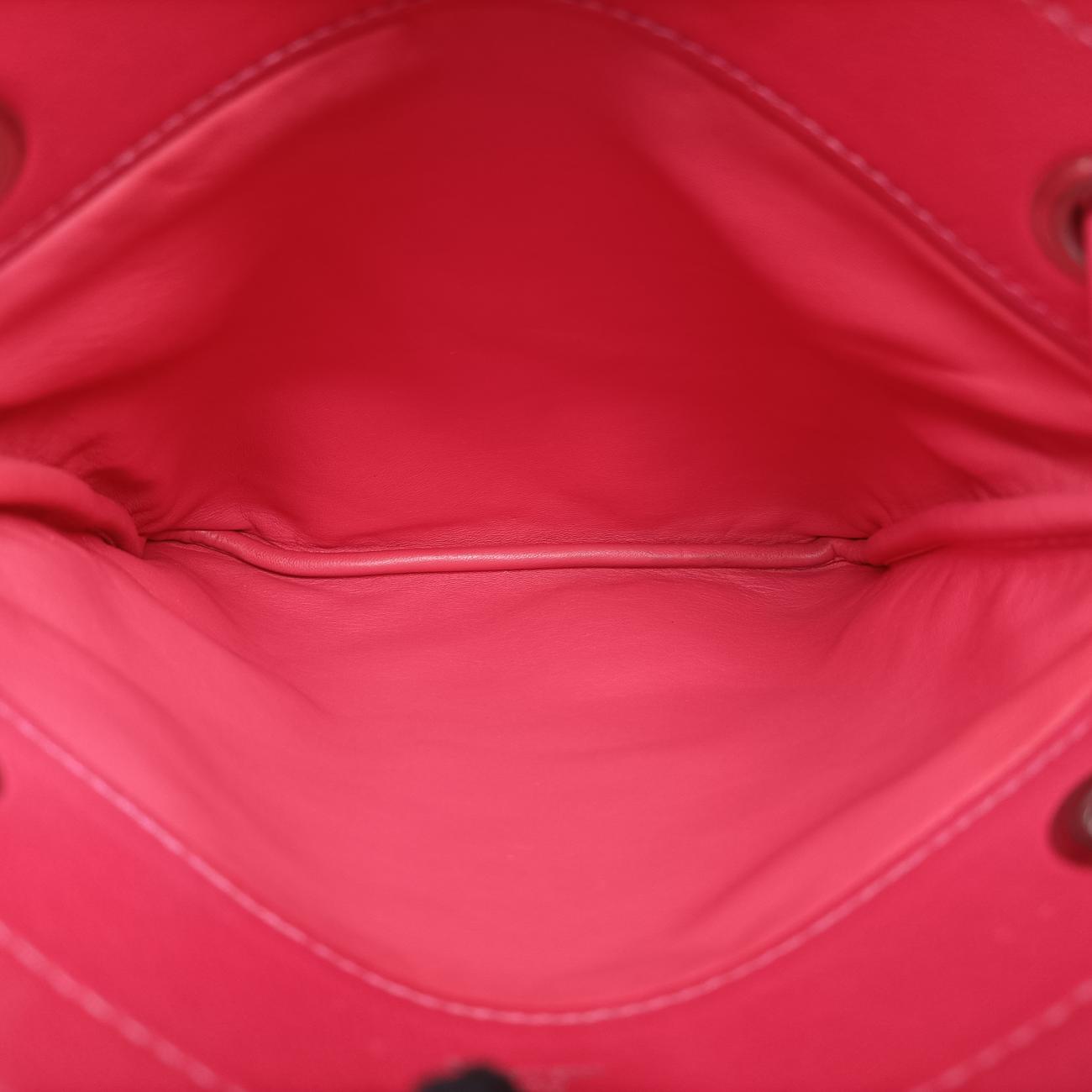 Sac Aline miniPinklambskinD AM 002 UHサック アリーヌ ミニピンクラムスキンD AM 002 UH