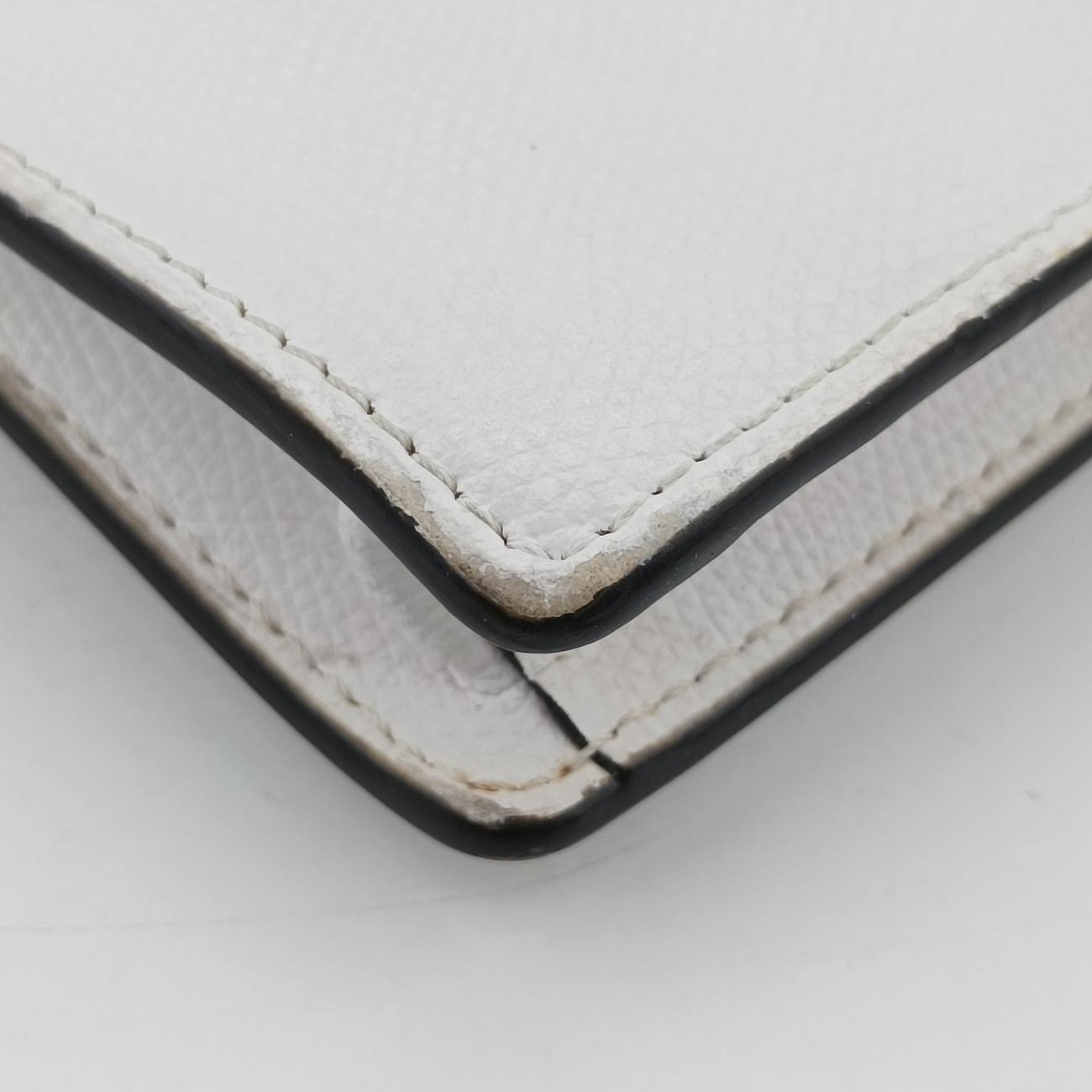 Cruise F is Envelope Kan I logoWhiteLeather8BS0068BS006 A18B 188-8241エフ イズホワイトレザー8BS0068BS006 A18B 188-8241