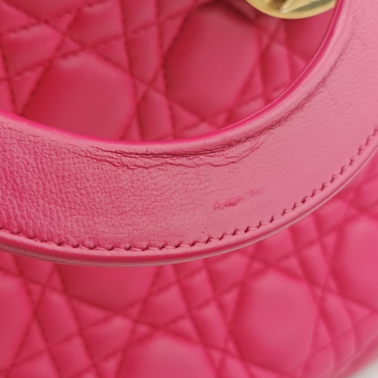 Lady DiorPinklambskin15-BO-0173レディディオールピンクラムスキン15-BO-0173