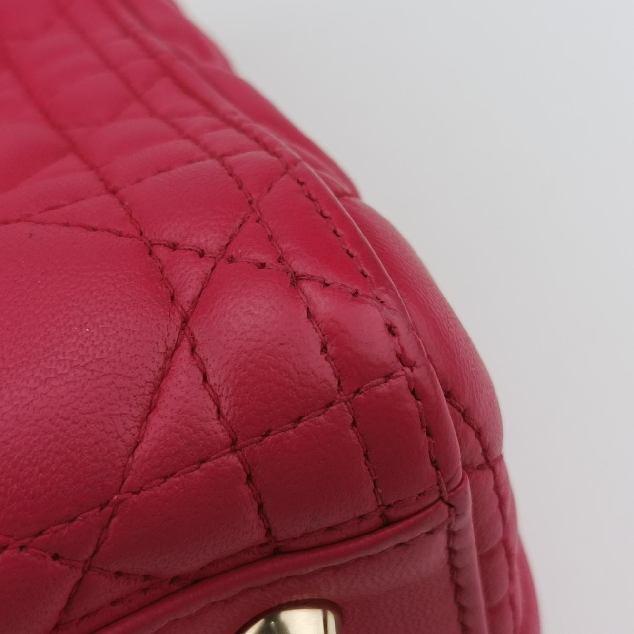 Lady DiorPinklambskin15-BO-0173レディディオールピンクラムスキン15-BO-0173