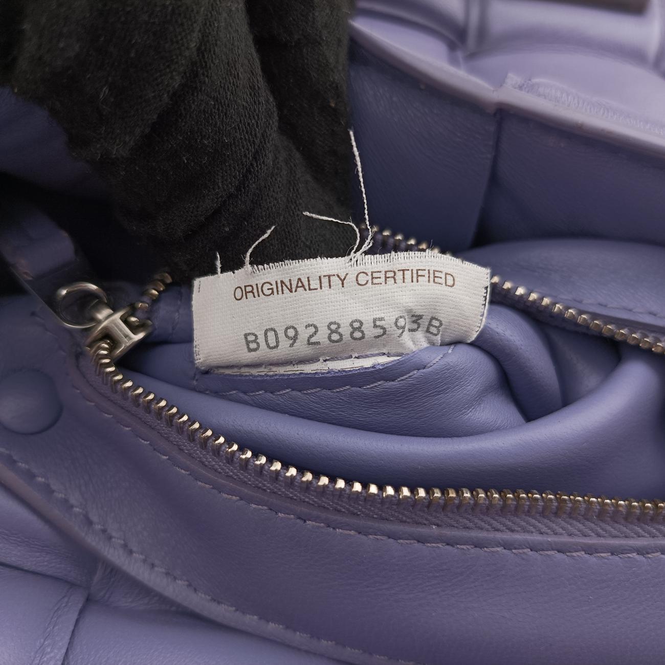 Padded CassettePurplelambskinB09288593Bパデッド カセットパープルラムスキン591970B09288593B