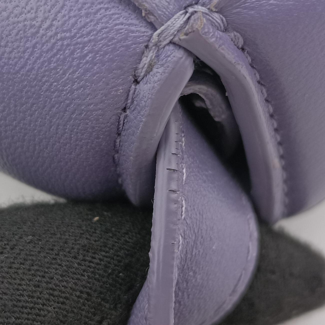 Padded CassettePurplelambskinB09288593Bパデッド カセットパープルラムスキン591970B09288593B